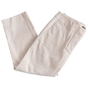 Ann Taylor Factory Cropped Pants "The Crop" Mid-Rise Slim Leg 8 Petite NWT